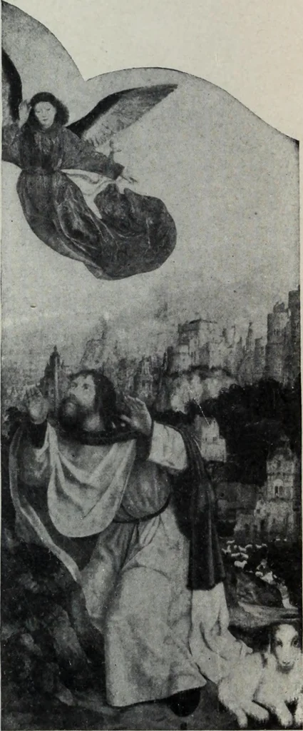 An illustration from The University prints. Student series D. Art of the Netherlands and Germany; five hundred reproductions illustrating the Flemish, Dutch, and German schools of painting, from the early fifteenth to the eighteenth century; German sculpture from the eleventh to the seventeenth century, 1907, leaf 73
