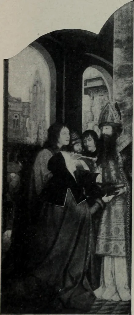 An illustration from The University prints. Student series D. Art of the Netherlands and Germany; five hundred reproductions illustrating the Flemish, Dutch, and German schools of painting, from the early fifteenth to the eighteenth century; German sculpture from the eleventh to the seventeenth century, 1907, leaf 74