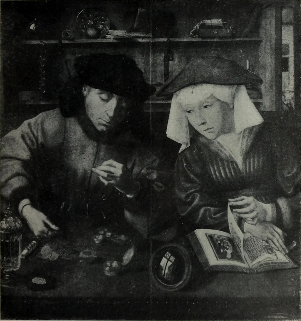 An illustration from The University prints. Student series D. Art of the Netherlands and Germany; five hundred reproductions illustrating the Flemish, Dutch, and German schools of painting, from the early fifteenth to the eighteenth century; German sculpture from the eleventh to the seventeenth century, 1907, leaf 80