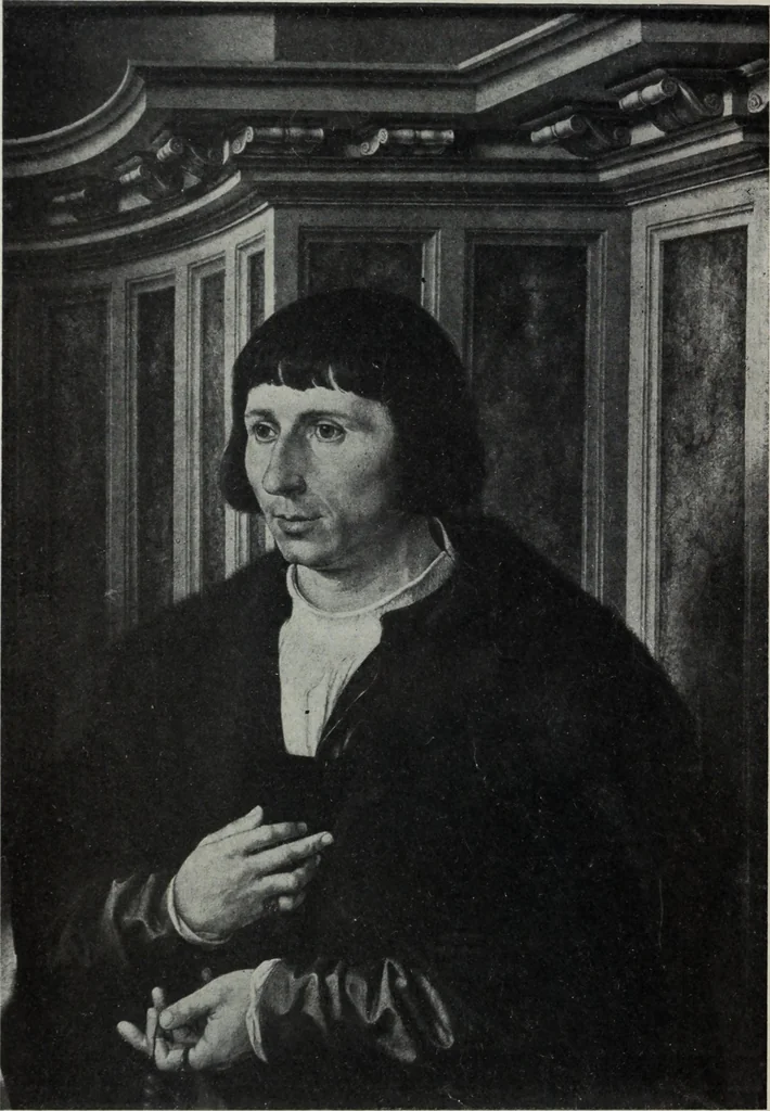 An illustration from The University prints. Student series D. Art of the Netherlands and Germany; five hundred reproductions illustrating the Flemish, Dutch, and German schools of painting, from the early fifteenth to the eighteenth century; German sculpture from the eleventh to the seventeenth century, 1907, leaf 83