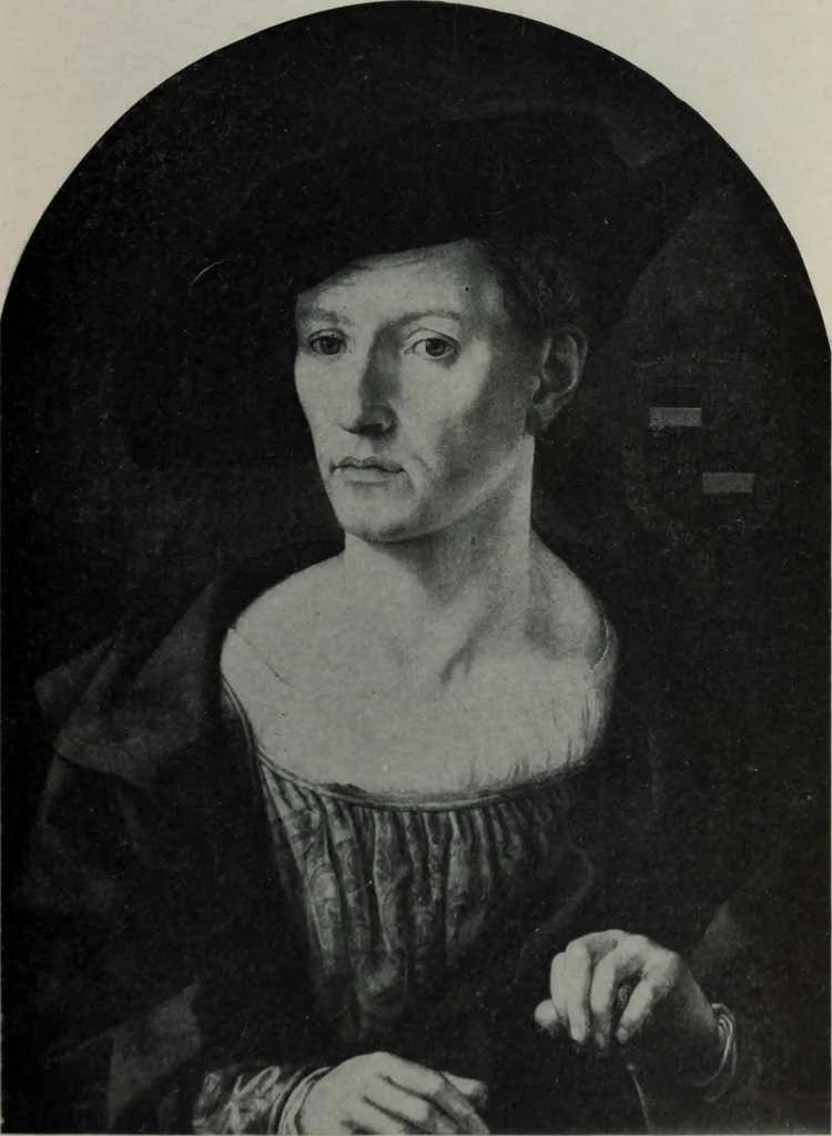 An illustration from The University prints. Student series D. Art of the Netherlands and Germany; five hundred reproductions illustrating the Flemish, Dutch, and German schools of painting, from the early fifteenth to the eighteenth century; German sculpture from the eleventh to the seventeenth century, 1907, leaf 88