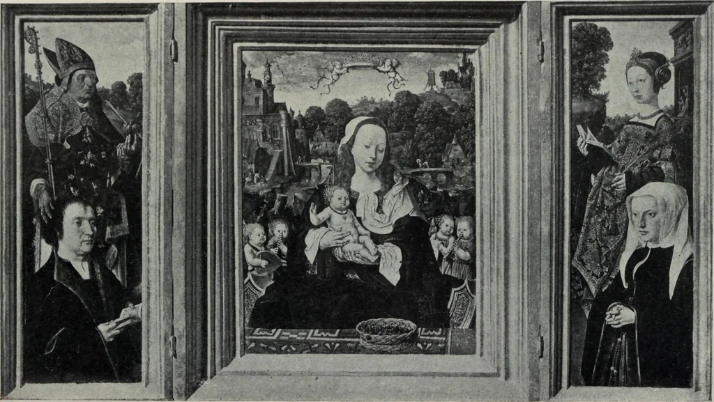 An illustration from The University prints. Student series D. Art of the Netherlands and Germany; five hundred reproductions illustrating the Flemish, Dutch, and German schools of painting, from the early fifteenth to the eighteenth century; German sculpture from the eleventh to the seventeenth century, 1907, leaf 89