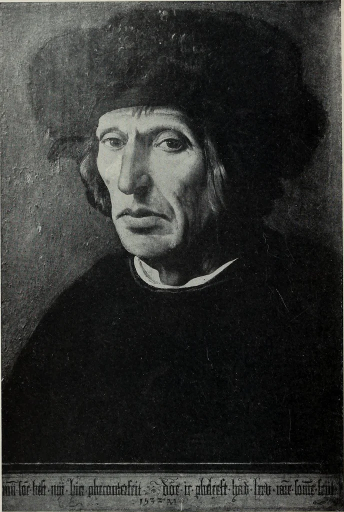 An illustration from The University prints. Student series D. Art of the Netherlands and Germany; five hundred reproductions illustrating the Flemish, Dutch, and German schools of painting, from the early fifteenth to the eighteenth century; German sculpture from the eleventh to the seventeenth century, 1907, leaf 93