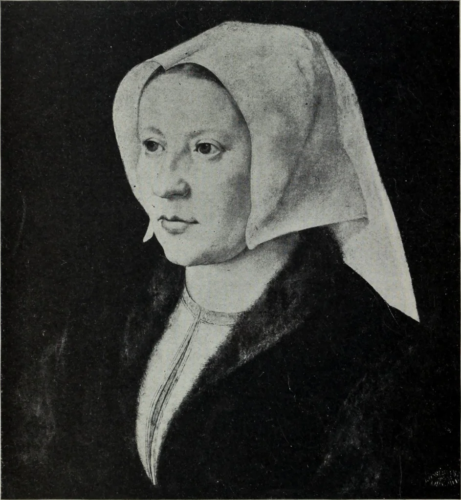 An illustration from The University prints. Student series D. Art of the Netherlands and Germany; five hundred reproductions illustrating the Flemish, Dutch, and German schools of painting, from the early fifteenth to the eighteenth century; German sculpture from the eleventh to the seventeenth century, 1907, leaf 95
