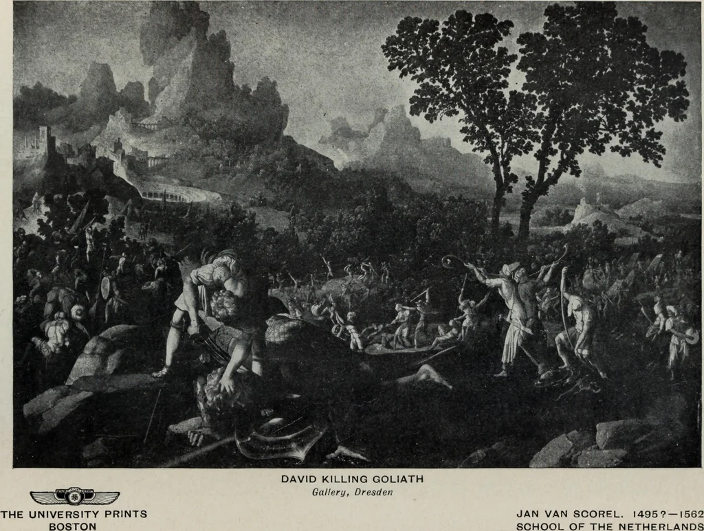 An illustration from The University prints. Student series D. Art of the Netherlands and Germany; five hundred reproductions illustrating the Flemish, Dutch, and German schools of painting, from the early fifteenth to the eighteenth century; German sculpture from the eleventh to the seventeenth century, 1907, leaf 97