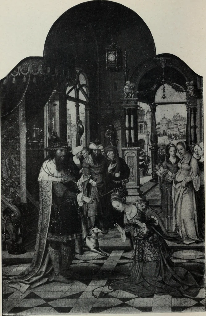 An illustration from The University prints. Student series D. Art of the Netherlands and Germany; five hundred reproductions illustrating the Flemish, Dutch, and German schools of painting, from the early fifteenth to the eighteenth century; German sculpture from the eleventh to the seventeenth century, 1907, leaf 99