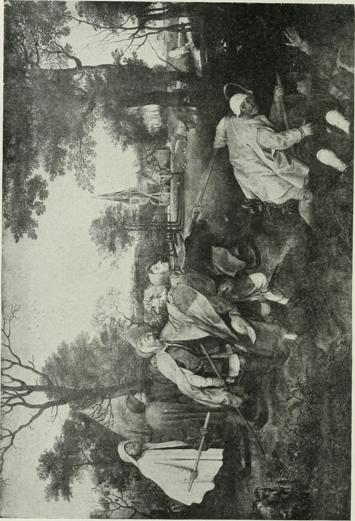 An illustration from The University Prints. Student series D. Art of the Netherlands and Germany; five hundred reproductions illustrating the Flemish, Dutch, and German schools of painting, from the early fifteenth to the eighteenth century; German sculpture from the eleventh to the seventeenth century, 1907, leaf 109