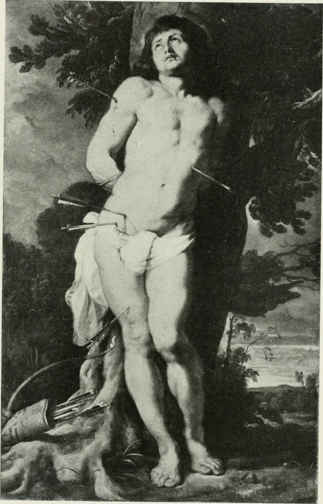 An illustration from The University Prints. Student series D. Art of the Netherlands and Germany; five hundred reproductions illustrating the Flemish, Dutch, and German schools of painting, from the early fifteenth to the eighteenth century; German sculpture from the eleventh to the seventeenth century, 1907, leaf 118