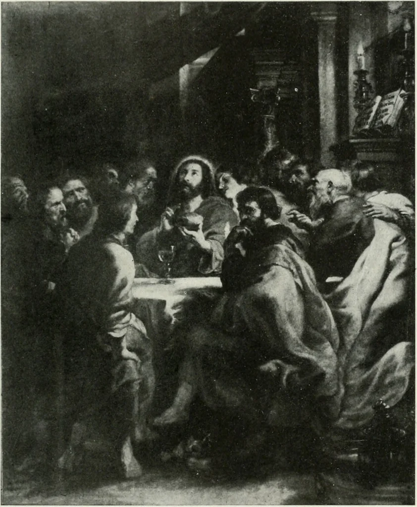An illustration from The University Prints. Student series D. Art of the Netherlands and Germany; five hundred reproductions illustrating the Flemish, Dutch, and German schools of painting, from the early fifteenth to the eighteenth century; German sculpture from the eleventh to the seventeenth century, 1907, leaf 120