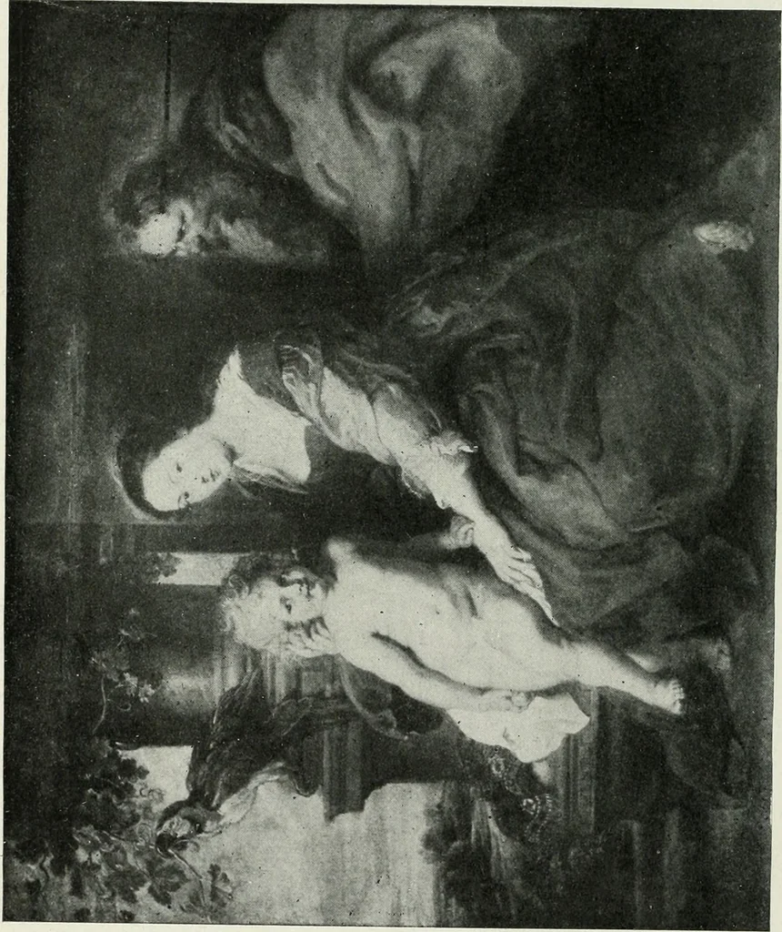 An illustration from The University Prints. Student series D. Art of the Netherlands and Germany; five hundred reproductions illustrating the Flemish, Dutch, and German schools of painting, from the early fifteenth to the eighteenth century; German sculpture from the eleventh to the seventeenth century, 1907, leaf 123
