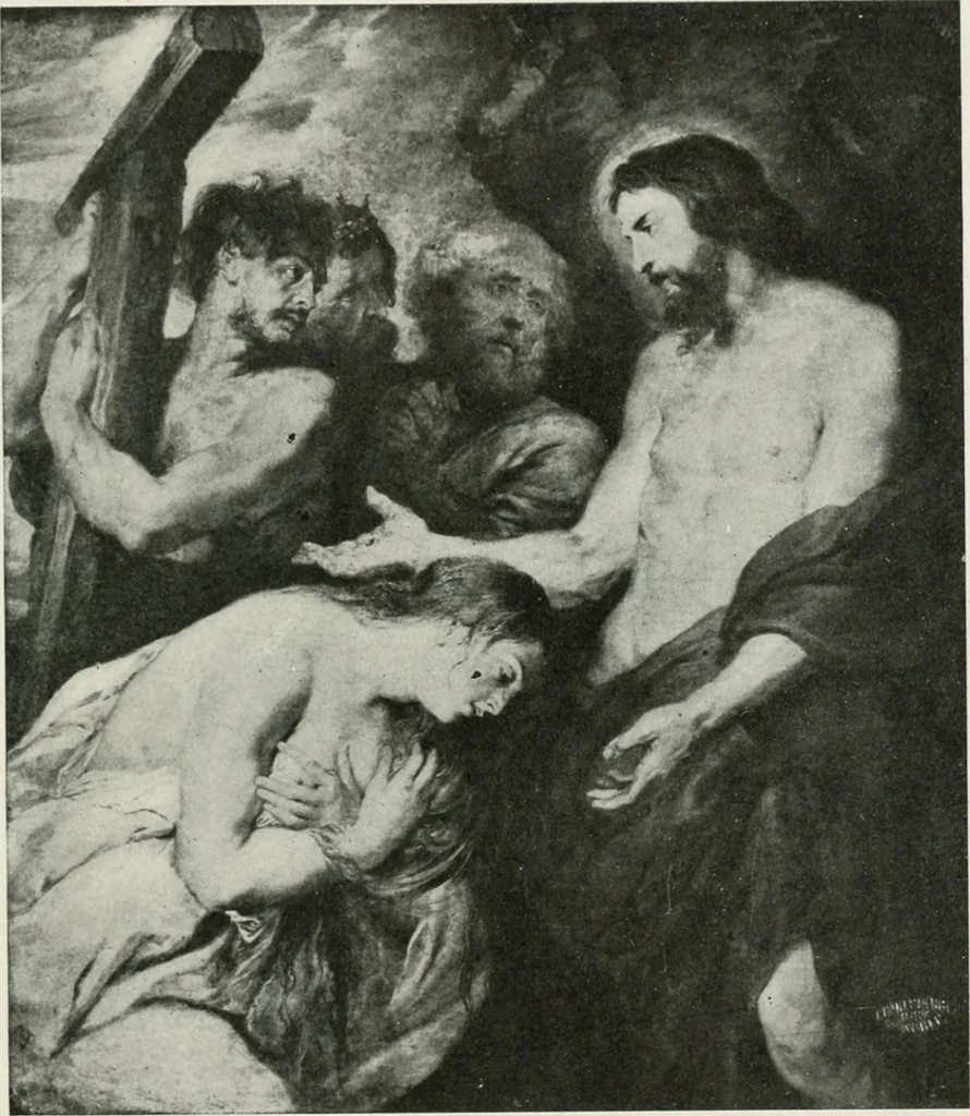An illustration from The University Prints. Student series D. Art of the Netherlands and Germany; five hundred reproductions illustrating the Flemish, Dutch, and German schools of painting, from the early fifteenth to the eighteenth century; German sculpture from the eleventh to the seventeenth century, 1907, leaf 124