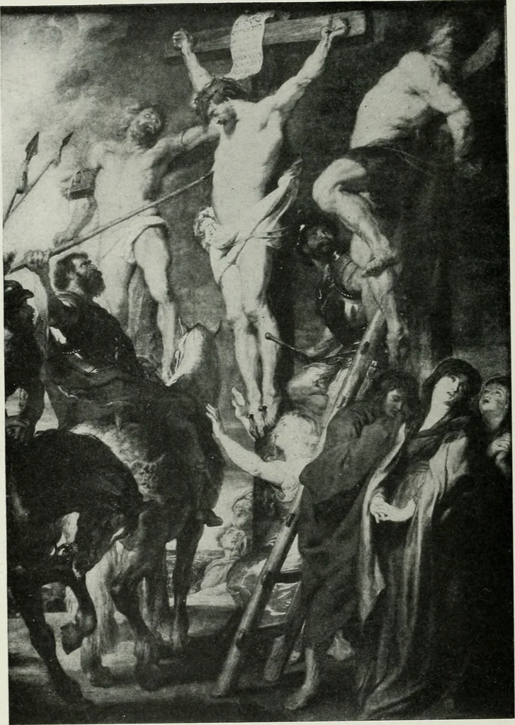 An illustration from The University Prints. Student series D. Art of the Netherlands and Germany; five hundred reproductions illustrating the Flemish, Dutch, and German schools of painting, from the early fifteenth to the eighteenth century; German sculpture from the eleventh to the seventeenth century, 1907, leaf 133