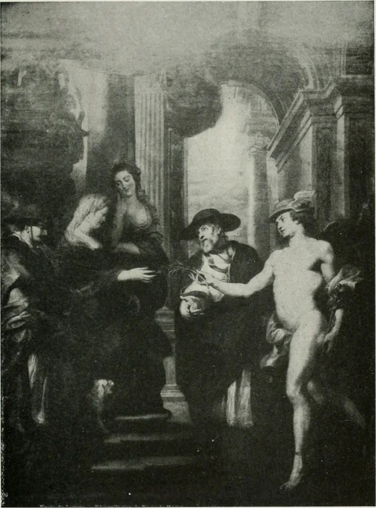 An illustration from The University Prints. Student series D. Art of the Netherlands and Germany; five hundred reproductions illustrating the Flemish, Dutch, and German schools of painting, from the early fifteenth to the eighteenth century; German sculpture from the eleventh to the seventeenth century, 1907, leaf 138