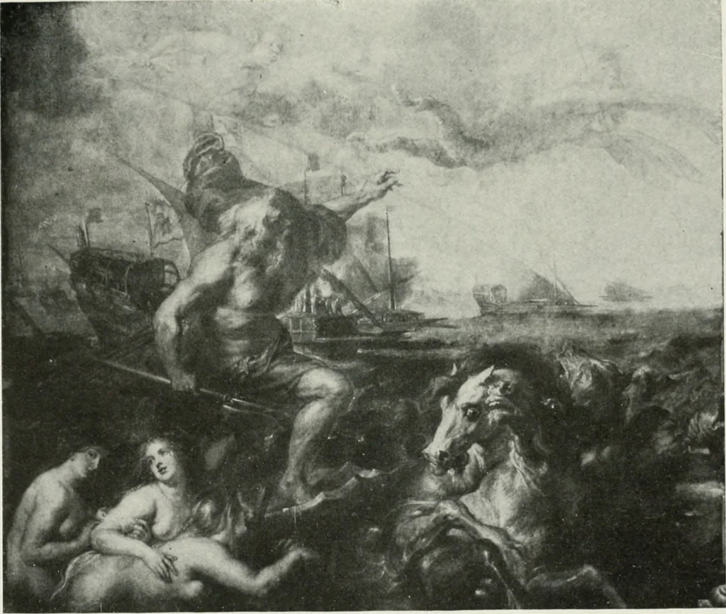 An illustration from The University Prints. Student series D. Art of the Netherlands and Germany; five hundred reproductions illustrating the Flemish, Dutch, and German schools of painting, from the early fifteenth to the eighteenth century; German sculpture from the eleventh to the seventeenth century, 1907, leaf 146