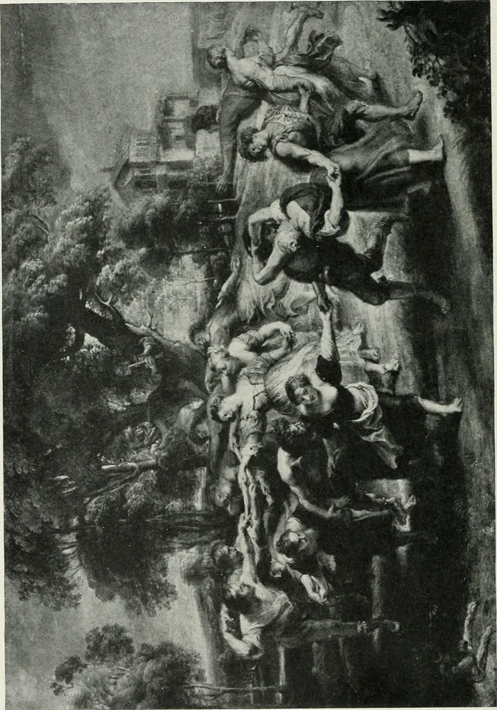 An illustration from The University Prints. Student series D. Art of the Netherlands and Germany; five hundred reproductions illustrating the Flemish, Dutch, and German schools of painting, from the early fifteenth to the eighteenth century; German sculpture from the eleventh to the seventeenth century, 1907, leaf 147