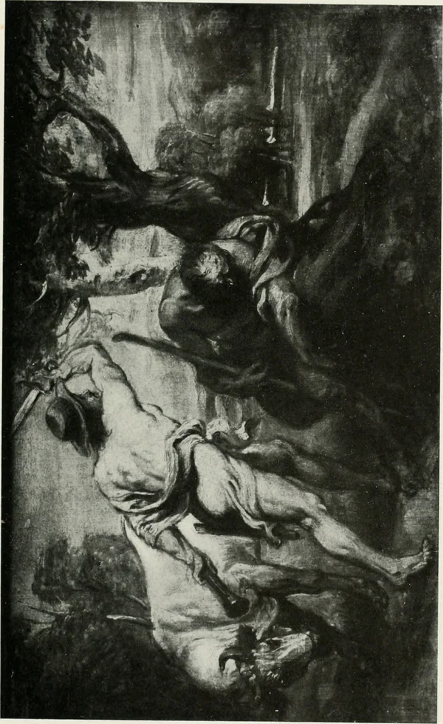 An illustration from The University Prints. Student series D. Art of the Netherlands and Germany; five hundred reproductions illustrating the Flemish, Dutch, and German schools of painting, from the early fifteenth to the eighteenth century; German sculpture from the eleventh to the seventeenth century, 1907, leaf 152