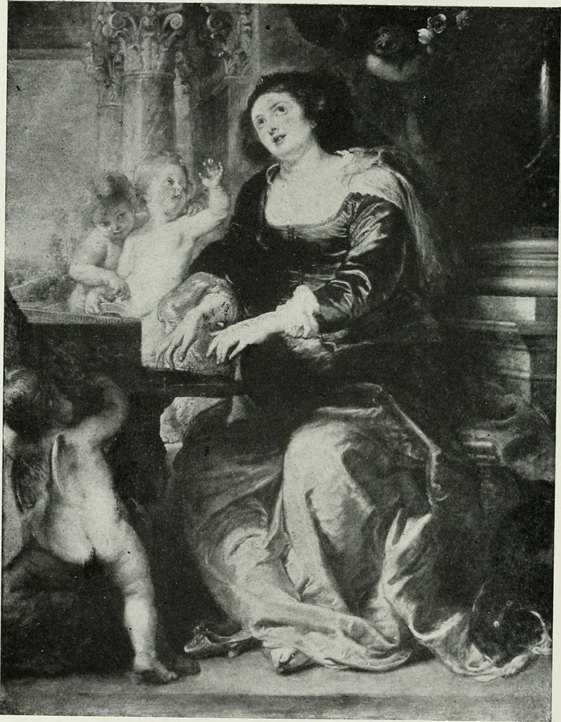 An illustration from The University Prints. Student series D. Art of the Netherlands and Germany; five hundred reproductions illustrating the Flemish, Dutch, and German schools of painting, from the early fifteenth to the eighteenth century; German sculpture from the eleventh to the seventeenth century, 1907, leaf 155