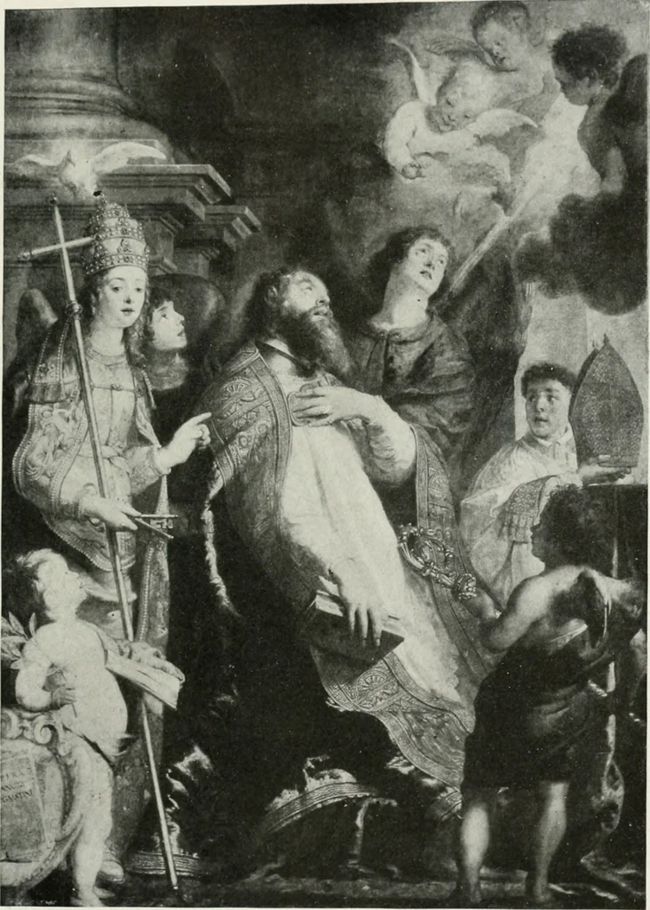 An illustration from The University Prints. Student series D. Art of the Netherlands and Germany; five hundred reproductions illustrating the Flemish, Dutch, and German schools of painting, from the early fifteenth to the eighteenth century; German sculpture from the eleventh to the seventeenth century, 1907, leaf 162