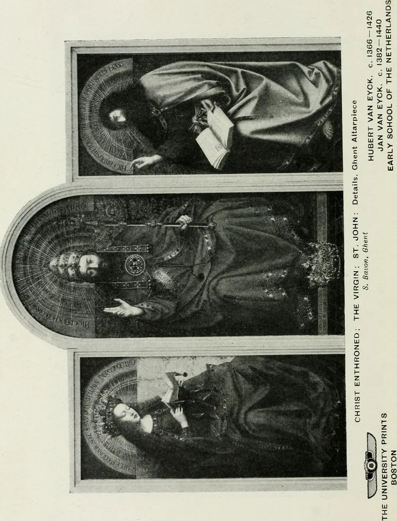 An illustration from The University Prints. Student series D. Art of the Netherlands and Germany; five hundred reproductions illustrating the Flemish, Dutch, and German schools of painting, from the early fifteenth to the eighteenth century; German sculpture from the eleventh to the seventeenth century, 1907, leaf 17