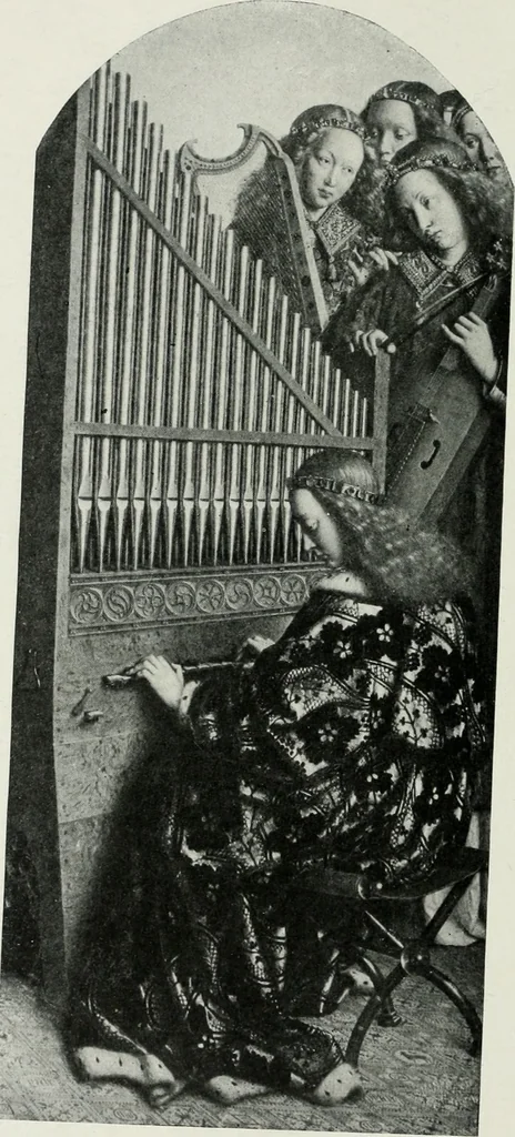 An illustration from The University Prints. Student series D. Art of the Netherlands and Germany; five hundred reproductions illustrating the Flemish, Dutch, and German schools of painting, from the early fifteenth to the eighteenth century; German sculpture from the eleventh to the seventeenth century, 1907, leaf 19