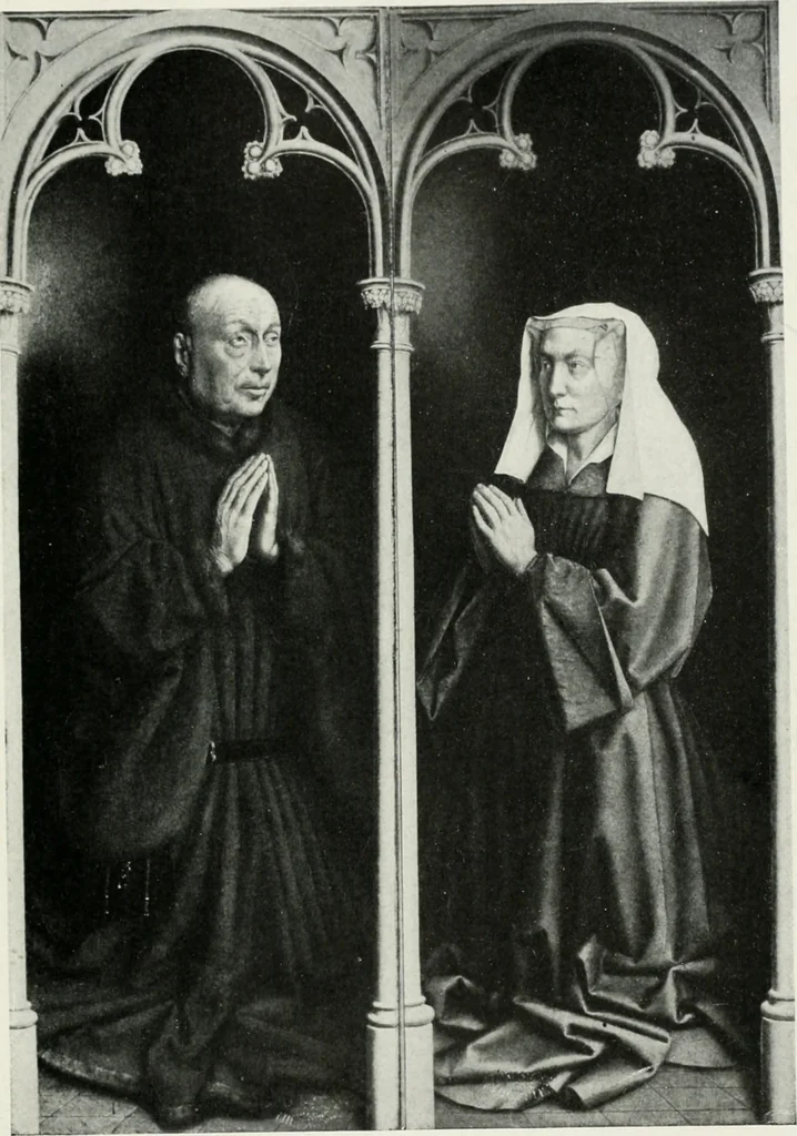 An illustration from The University Prints. Student series D. Art of the Netherlands and Germany; five hundred reproductions illustrating the Flemish, Dutch, and German schools of painting, from the early fifteenth to the eighteenth century; German sculpture from the eleventh to the seventeenth century, 1907, leaf 24