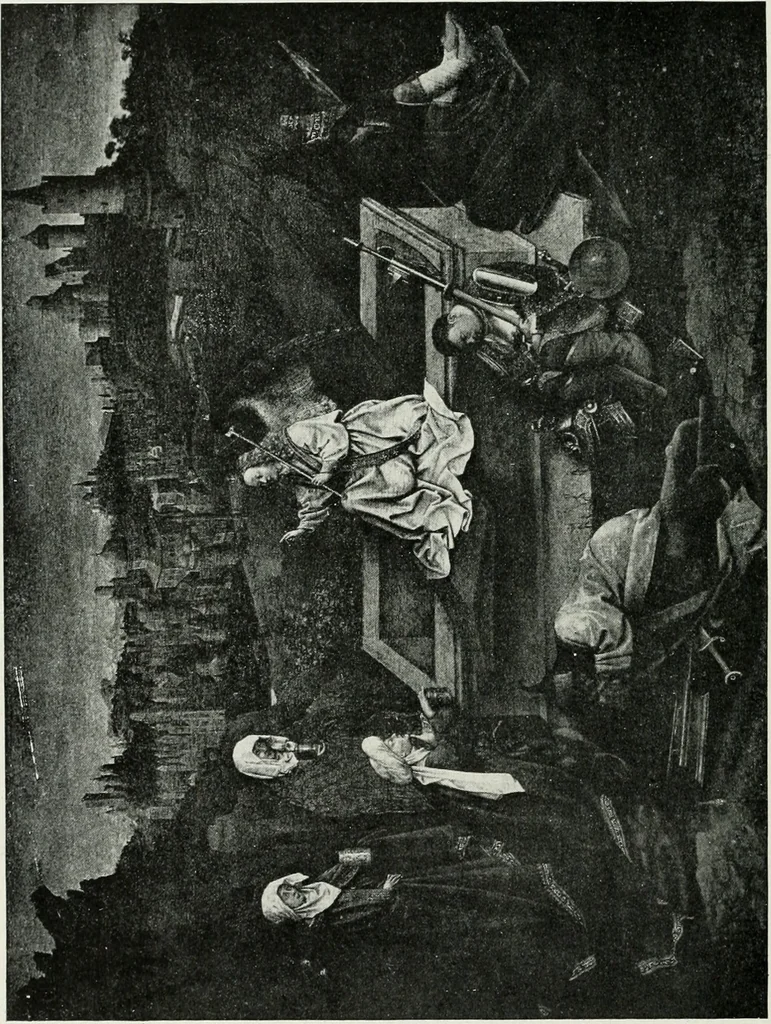 An illustration from The University Prints. Student series D. Art of the Netherlands and Germany; five hundred reproductions illustrating the Flemish, Dutch, and German schools of painting, from the early fifteenth to the eighteenth century; German sculpture from the eleventh to the seventeenth century, 1907, leaf 25