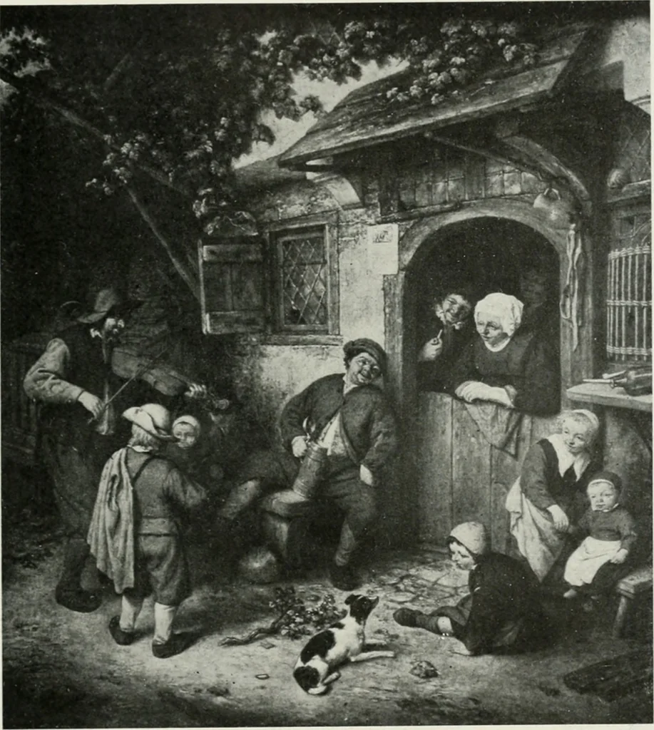 An illustration from The University Prints. Student series D. Art of the Netherlands and Germany; five hundred reproductions illustrating the Flemish, Dutch, and German schools of painting, from the early fifteenth to the eighteenth century; German sculpture from the eleventh to the seventeenth century, 1907, leaf 288