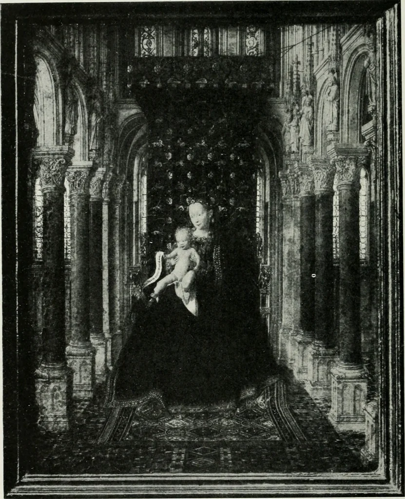 An illustration from The University Prints. Student series D. Art of the Netherlands and Germany; five hundred reproductions illustrating the Flemish, Dutch, and German schools of painting, from the early fifteenth to the eighteenth century; German sculpture from the eleventh to the seventeenth century, 1907, leaf 29