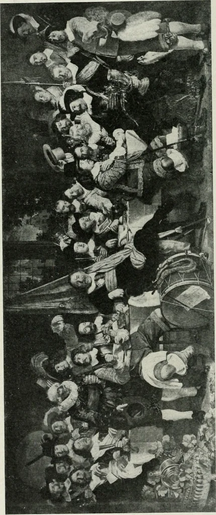 An illustration from The University Prints. Student series D. Art of the Netherlands and Germany; five hundred reproductions illustrating the Flemish, Dutch, and German schools of painting, from the early fifteenth to the eighteenth century; German sculpture from the eleventh to the seventeenth century, 1907, leaf 295