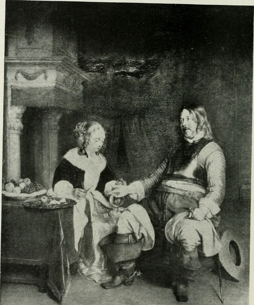 An illustration from The University Prints. Student series D. Art of the Netherlands and Germany; five hundred reproductions illustrating the Flemish, Dutch, and German schools of painting, from the early fifteenth to the eighteenth century; German sculpture from the eleventh to the seventeenth century, 1907, leaf 305