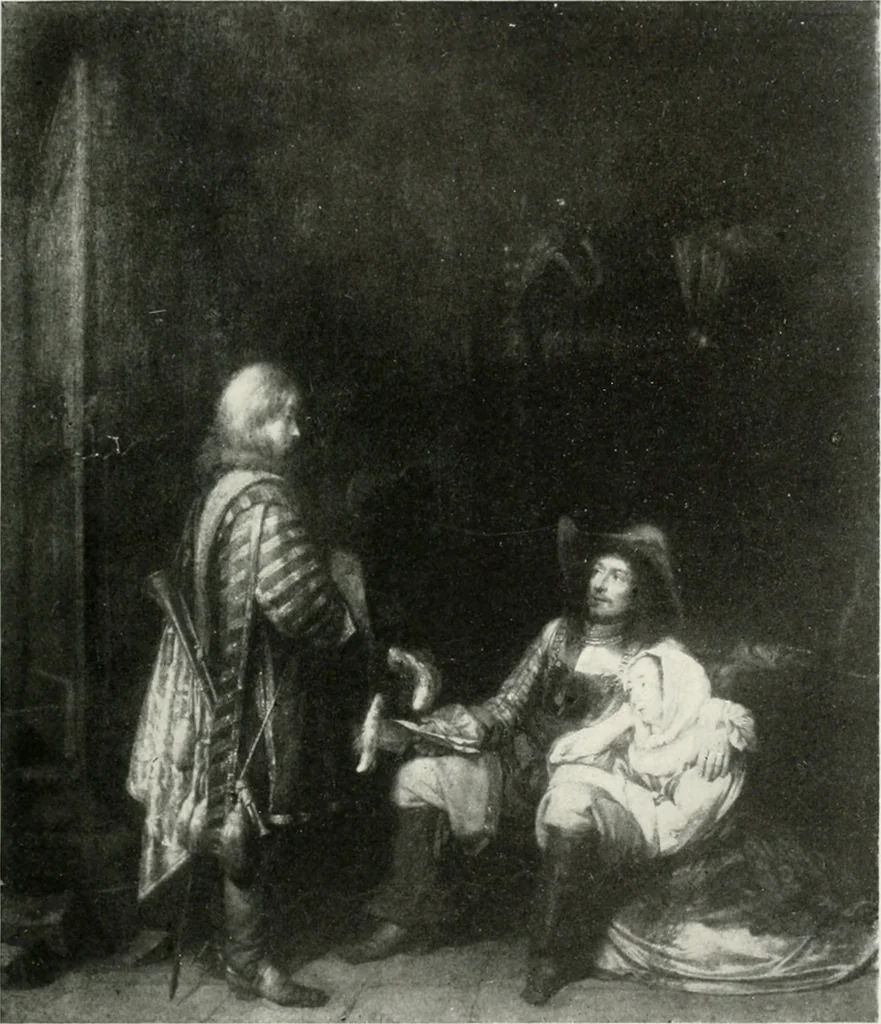 An illustration from The University Prints. Student series D. Art of the Netherlands and Germany; five hundred reproductions illustrating the Flemish, Dutch, and German schools of painting, from the early fifteenth to the eighteenth century; German sculpture from the eleventh to the seventeenth century, 1907, leaf 306