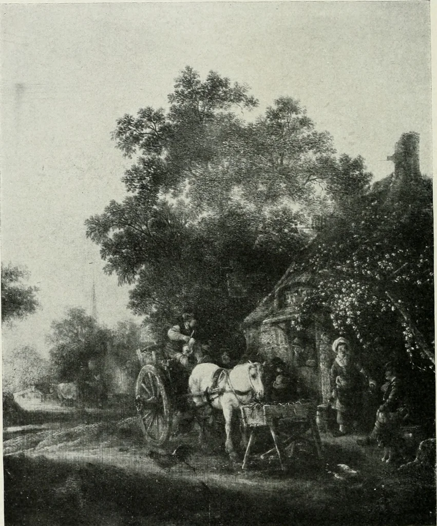 An illustration from The University Prints. Student series D. Art of the Netherlands and Germany; five hundred reproductions illustrating the Flemish, Dutch, and German schools of painting, from the early fifteenth to the eighteenth century; German sculpture from the eleventh to the seventeenth century, 1907, leaf 323