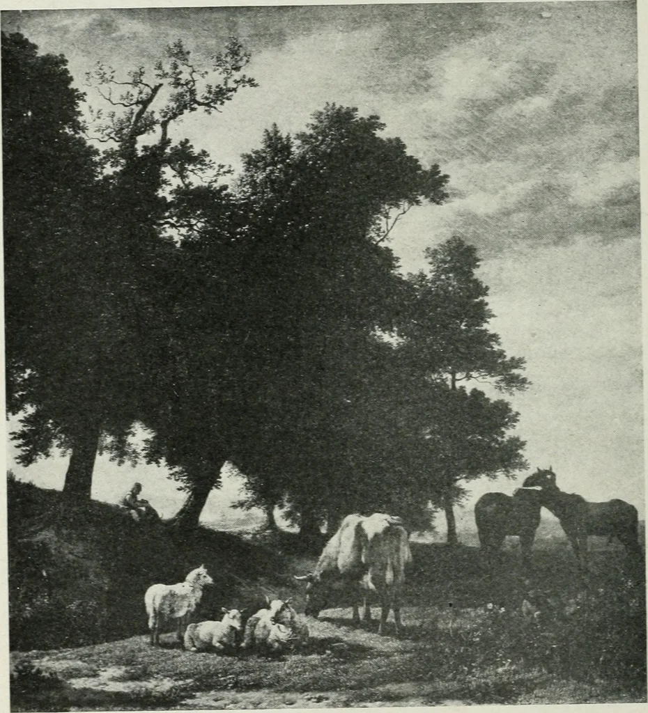 An illustration from The University Prints. Student series D. Art of the Netherlands and Germany; five hundred reproductions illustrating the Flemish, Dutch, and German schools of painting, from the early fifteenth to the eighteenth century; German sculpture from the eleventh to the seventeenth century, 1907, leaf 327