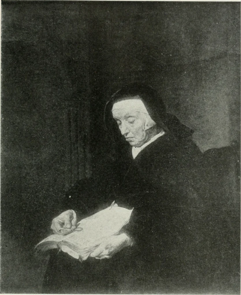 An illustration from The University Prints. Student series D. Art of the Netherlands and Germany; five hundred reproductions illustrating the Flemish, Dutch, and German schools of painting, from the early fifteenth to the eighteenth century; German sculpture from the eleventh to the seventeenth century, 1907, leaf 342