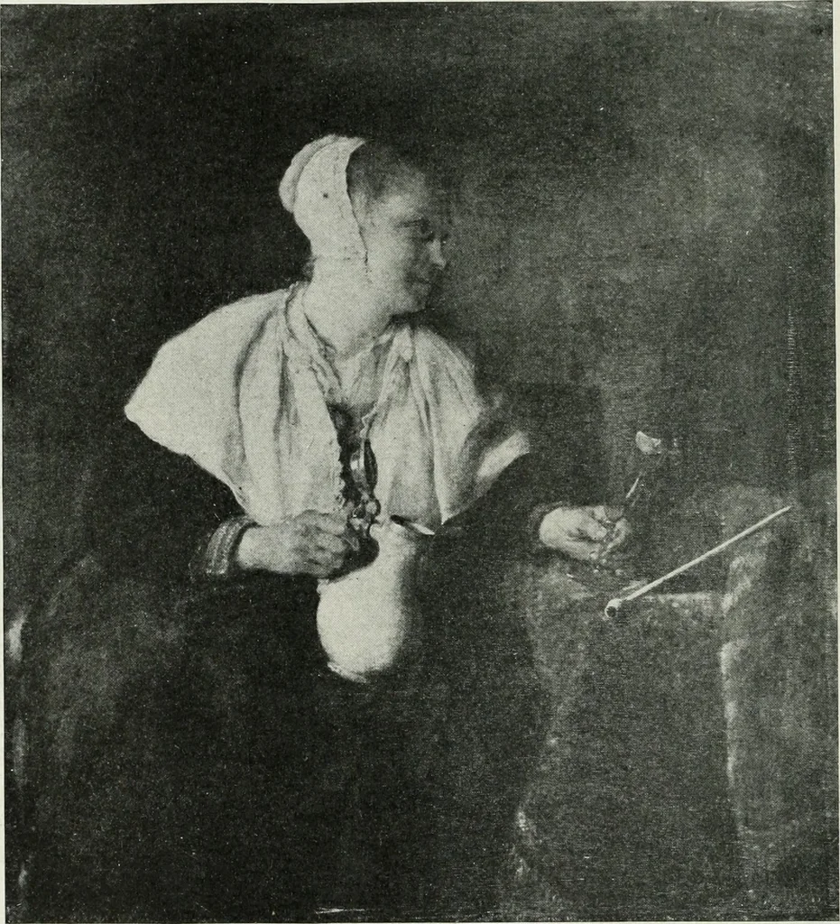 An illustration from The University Prints. Student series D. Art of the Netherlands and Germany; five hundred reproductions illustrating the Flemish, Dutch, and German schools of painting, from the early fifteenth to the eighteenth century; German sculpture from the eleventh to the seventeenth century, 1907, leaf 343