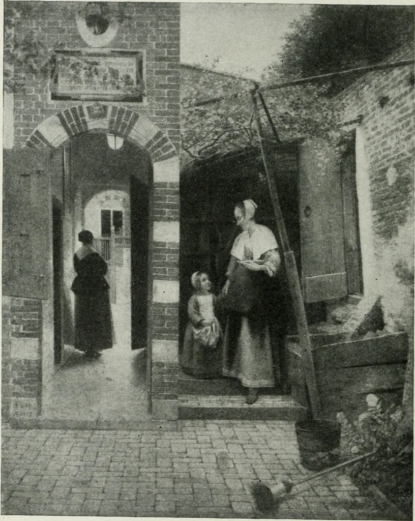 An illustration from The University Prints. Student series D. Art of the Netherlands and Germany; five hundred reproductions illustrating the Flemish, Dutch, and German schools of painting, from the early fifteenth to the eighteenth century; German sculpture from the eleventh to the seventeenth century, 1907, leaf 347