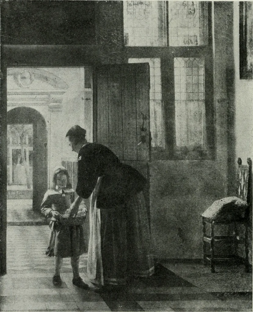An illustration from The University Prints. Student series D. Art of the Netherlands and Germany; five hundred reproductions illustrating the Flemish, Dutch, and German schools of painting, from the early fifteenth to the eighteenth century; German sculpture from the eleventh to the seventeenth century, 1907, leaf 349