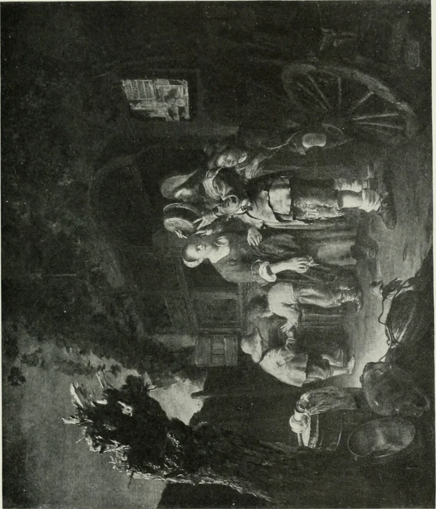 An illustration from The University Prints. Student series D. Art of the Netherlands and Germany; five hundred reproductions illustrating the Flemish, Dutch, and German schools of painting, from the early fifteenth to the eighteenth century; German sculpture from the eleventh to the seventeenth century, 1907, leaf 364