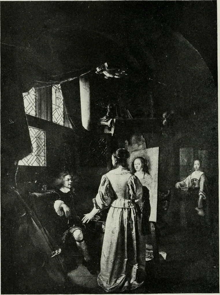 An illustration from The University Prints. Student series D. Art of the Netherlands and Germany; five hundred reproductions illustrating the Flemish, Dutch, and German schools of painting, from the early fifteenth to the eighteenth century; German sculpture from the eleventh to the seventeenth century, 1907, leaf 365