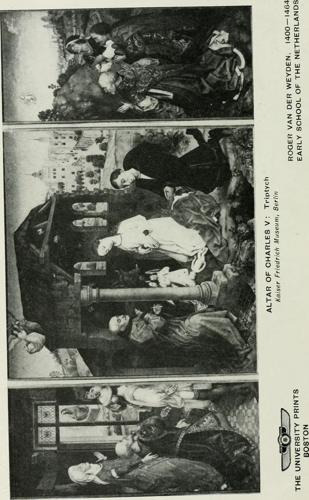 An illustration from The University Prints. Student series D. Art of the Netherlands and Germany; five hundred reproductions illustrating the Flemish, Dutch, and German schools of painting, from the early fifteenth to the eighteenth century; German sculpture from the eleventh to the seventeenth century, 1907, leaf 37