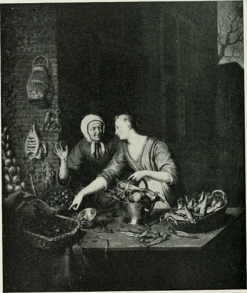 An illustration from The University Prints. Student series D. Art of the Netherlands and Germany; five hundred reproductions illustrating the Flemish, Dutch, and German schools of painting, from the early fifteenth to the eighteenth century; German sculpture from the eleventh to the seventeenth century, 1907, leaf 375