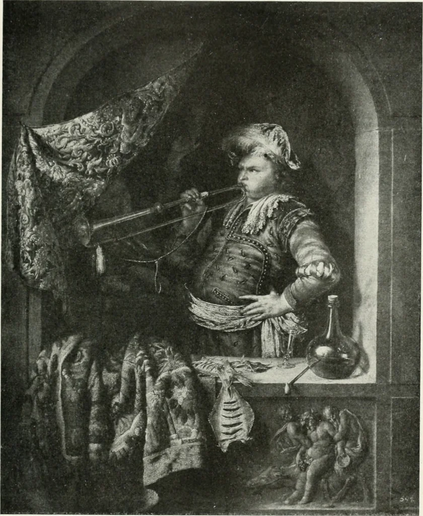 An illustration from The University Prints. Student series D. Art of the Netherlands and Germany; five hundred reproductions illustrating the Flemish, Dutch, and German schools of painting, from the early fifteenth to the eighteenth century; German sculpture from the eleventh to the seventeenth century, 1907, leaf 376