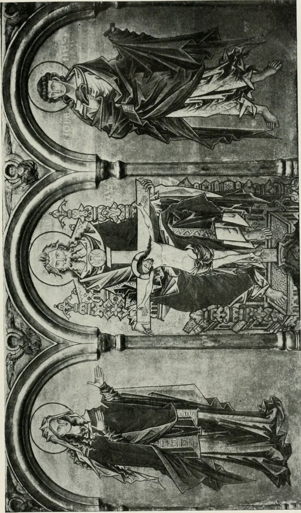 An illustration from The University Prints. Student series D. Art of the Netherlands and Germany; five hundred reproductions illustrating the Flemish, Dutch, and German schools of painting, from the early fifteenth to the eighteenth century; German sculpture from the eleventh to the seventeenth century, 1907, leaf 378