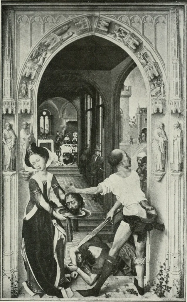 An illustration from The University Prints. Student series D. Art of the Netherlands and Germany; five hundred reproductions illustrating the Flemish, Dutch, and German schools of painting, from the early fifteenth to the eighteenth century; German sculpture from the eleventh to the seventeenth century, 1907, leaf 38