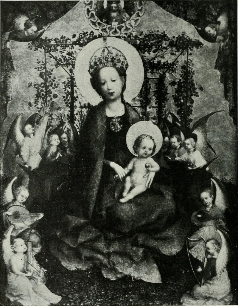 An illustration from The University Prints. Student series D. Art of the Netherlands and Germany; five hundred reproductions illustrating the Flemish, Dutch, and German schools of painting, from the early fifteenth to the eighteenth century; German sculpture from the eleventh to the seventeenth century, 1907, leaf 381