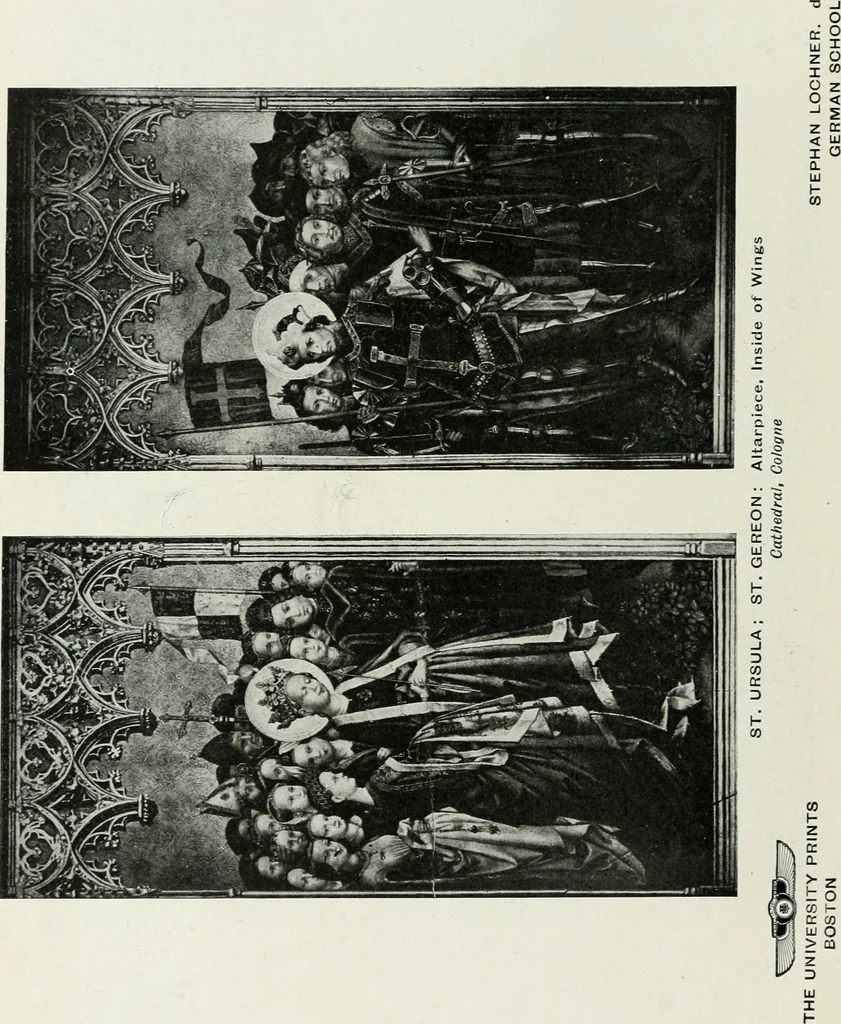 An illustration from The University Prints. Student series D. Art of the Netherlands and Germany; five hundred reproductions illustrating the Flemish, Dutch, and German schools of painting, from the early fifteenth to the eighteenth century; German sculpture from the eleventh to the seventeenth century, 1907, leaf 383