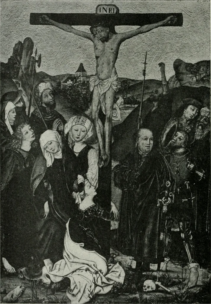 An illustration from The University Prints. Student series D. Art of the Netherlands and Germany; five hundred reproductions illustrating the Flemish, Dutch, and German schools of painting, from the early fifteenth to the eighteenth century; German sculpture from the eleventh to the seventeenth century, 1907, leaf 387