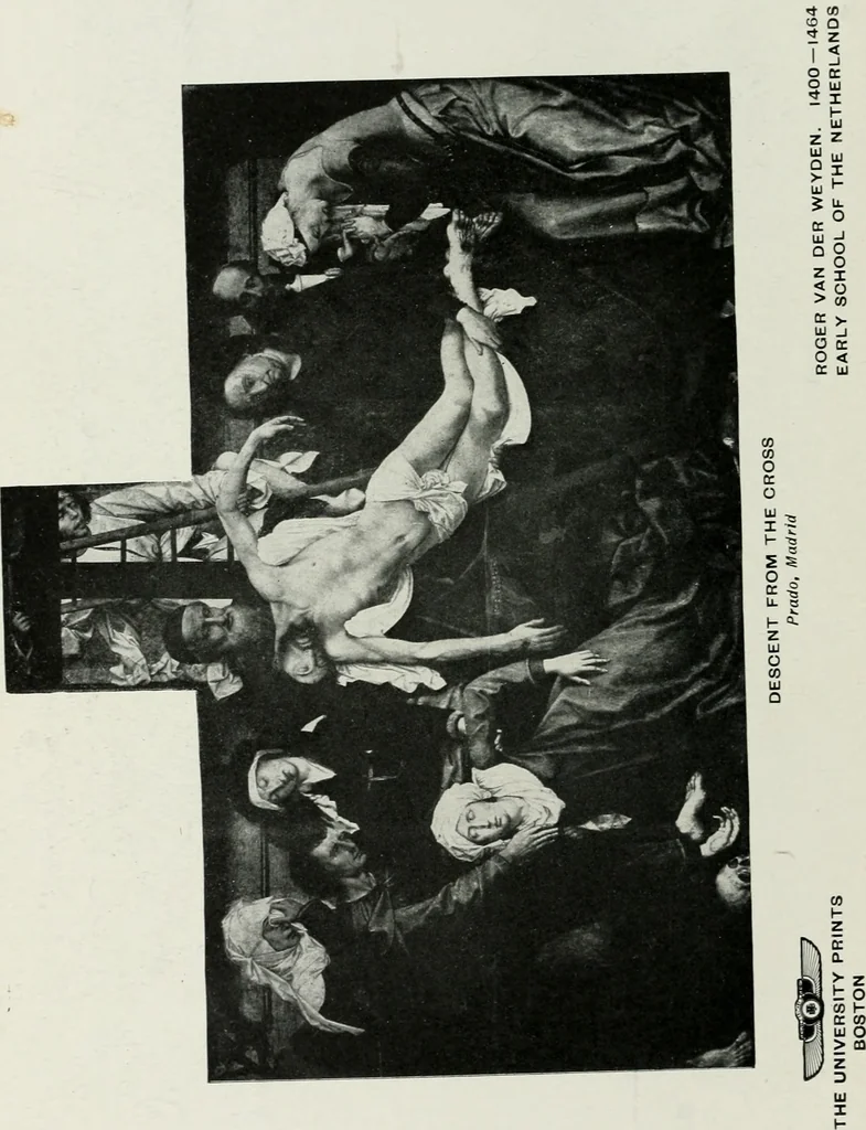 An illustration from The University Prints. Student series D. Art of the Netherlands and Germany; five hundred reproductions illustrating the Flemish, Dutch, and German schools of painting, from the early fifteenth to the eighteenth century; German sculpture from the eleventh to the seventeenth century, 1907, leaf 39