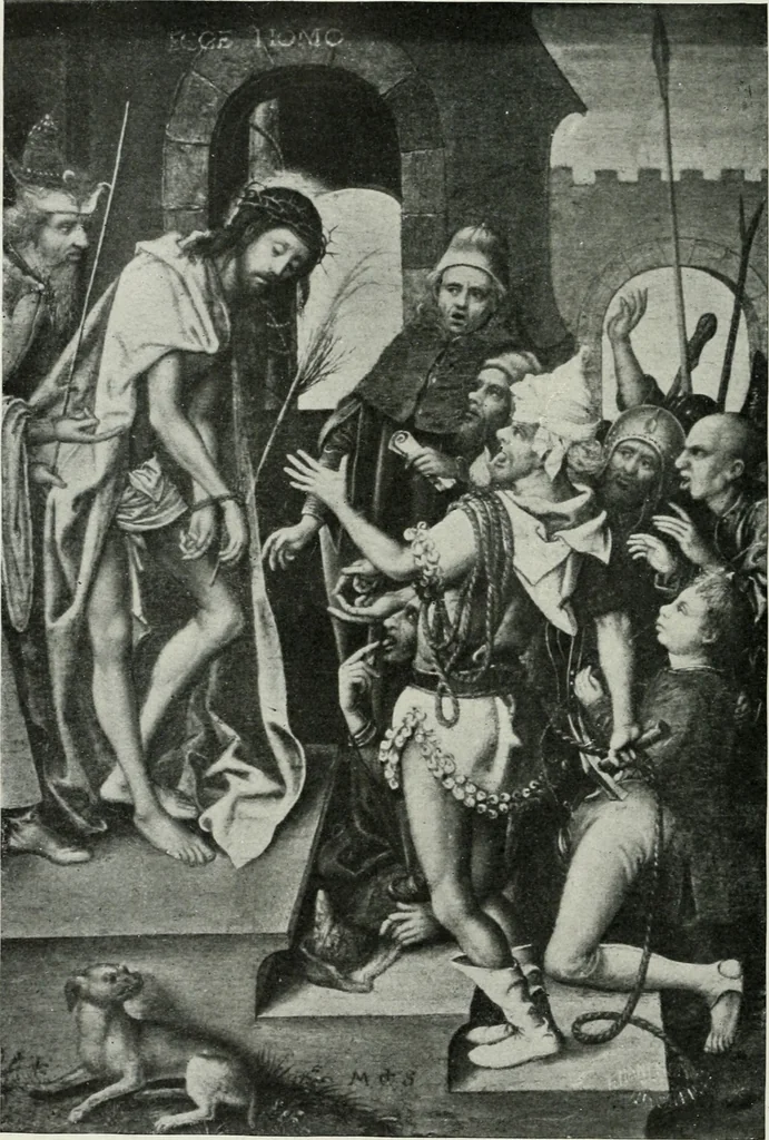An illustration from The University Prints. Student series D. Art of the Netherlands and Germany; five hundred reproductions illustrating the Flemish, Dutch, and German schools of painting, from the early fifteenth to the eighteenth century; German sculpture from the eleventh to the seventeenth century, 1907, leaf 393