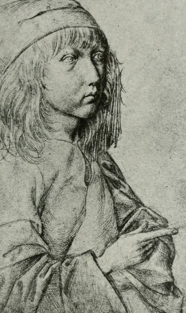 An illustration from The University Prints. Student series D. Art of the Netherlands and Germany; five hundred reproductions illustrating the Flemish, Dutch, and German schools of painting, from the early fifteenth to the eighteenth century; German sculpture from the eleventh to the seventeenth century, 1907, leaf 402